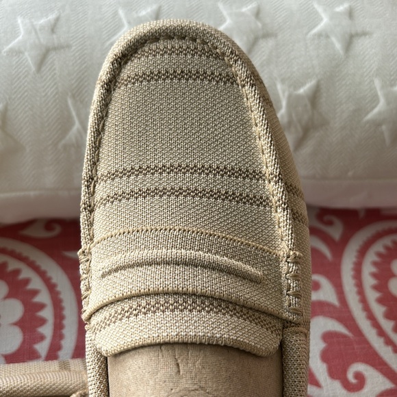 NEW no box Rothy’s Driver Women’s Size 9 “Sandy Shores” Cream/Tan Stripe Loafer - Picture 6 of 6